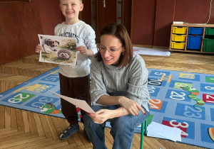 przedszkolak, nauczycielka