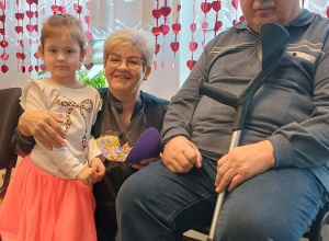 Dzień Babci i Dziadka- grupa "Pszczółki"