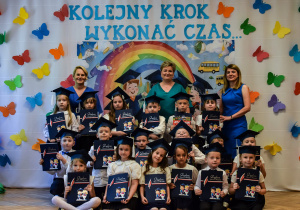 dzieci, dyrektor, nauczycielki
