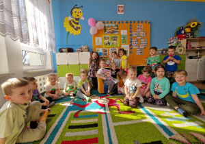 sala przedszkolna, grupa przedszkolaków
