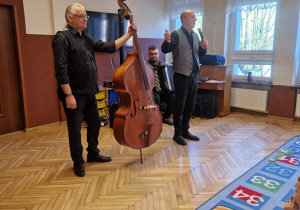 kontrabasista, akordeonista, muzyk