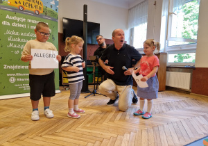 przedszkolaki, muzycy